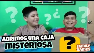 Abrimos una caja misteriosa - FAMILY GAMES