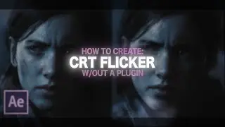crt flicker | after effects