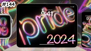 New versions of iOS 17 5 and Apple watch Pride edition 2024 with English subtitles