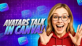Create Talking AI Avatars for Free in Canva (Step-by-Step Tutorial!)