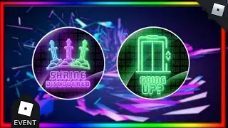 [EVENT] How to get the SHRINE DISCOVERED AND ELEVATOR BADGES in THE RB BATTLES GAME | Roblox