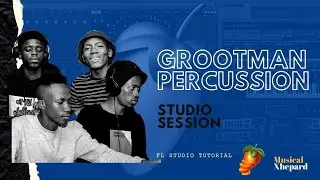 Amapiano FL Studio Tutorial 2021 | Grootman Percussion Tutorial