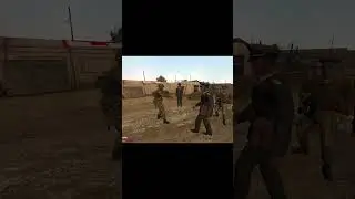 ВЗОРВАЛ ВОЕННУЮ БАЗУ СЛУЧАЙНО! ►ГАРРИС МОД #SHORTS MILITARY RP