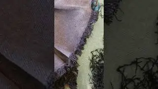 Turning Jeans into Frayed-Hem Shorts! #alterations #sewing #tailoring