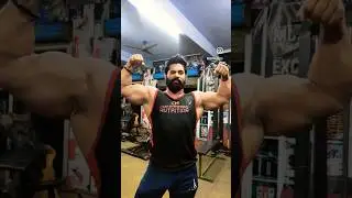 Biceps Poses workout transformation giantessbabbu maan new song breast expansion 