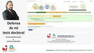 Clase 36. Sesión 5.4. Defensa de mi Tesis Doctoral: Pasivos Ambientales y Justicia Ambiental