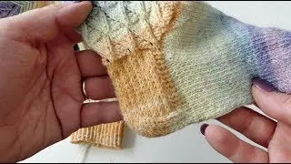 Eine verstärkte Käppchenferse stricken