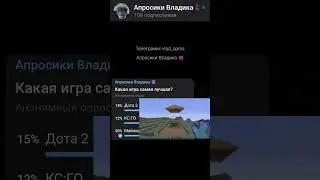 Какая игра самая лучшая? #опросы