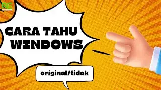 ❗CARA TAHU WINDOWS ORI ATAU TIDAK❗