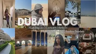 DUBAI TRIP | 3 LUXURY HOTELS, 1 VLOG: Al SEEF, RAFFLES THE PALM & ANANTARA DOWNTOWN