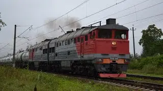 БОИНГ ПРИСАЖИВАЕТСЯ - 2ТЭ116-1443