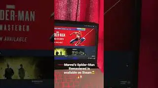 Marvel’s Spider-Man Remastered Available on Steam🔥😍💯!!!