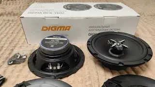Digma DCA-T602 Самые дешевые динамики 16см