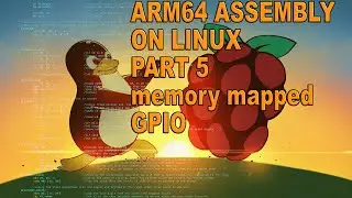 ARM 64 bit assembler (part #5) GPIO using