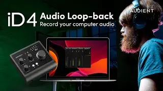 Audio Loop-back on Audient iD4 MkII - How to record computer audio and mics!