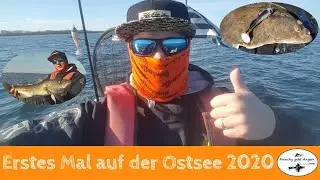 🔥🎣 Erstes Mal 2020  (und letztes ?) beim Kayakangeln auf der Ostsee 🎣🔥