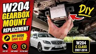 W204 C-Class Transmission Gearbox Mount Replacement.