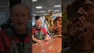 Для каких интерьеров подходят скульптуры из дерева? #декор