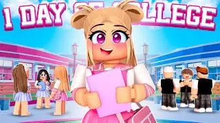MY FIRST DAY OF COLLEGE IN ROBLOX BROOKHAVEN!
