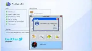 FreeBlue - Twitter integration example