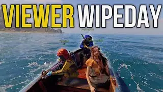 I Played Wipeday with my VIEWERS - Rust Console