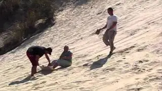 Minedump sandboarding