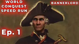 Bannerlord World Conquest Speed Run - Frederick The Great WC 1st Year