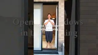 Japanese simple morning habit that can bring you happiness - Open the windows in the morning-
