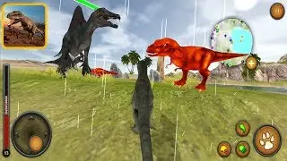 T-Rex Survival Simulator: Defeat Super Boss Spine Lizard Spinosaurus - Android Gameplay