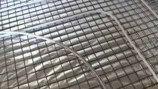 Раскладка теплого пола