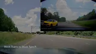 2022 GR Supra vs Civic Type R's