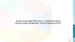 How to set up a No Meeting Day in Outfluence App