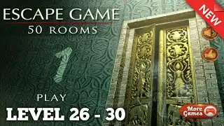 LEVEL 26 - 30 || Escape Game 50 Rooms 1 Walkthrough [Android] Gameplay..!