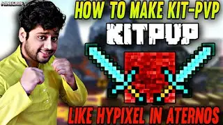 How To Make KitPvP Server Like Hypixel in Aternos | How To Make Kit PvP Server in Aternos