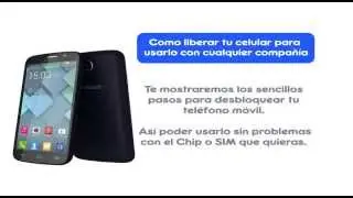 Liberar Alcatel 7042a liberar Alcatel One Touch 7042a liberar alcatel pop c7+ Telcel Movistar