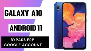 Samsung A10 FRP Bypass Android 11 | New Method 2022