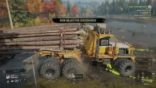 SnowRunner 4K gameplay PS5