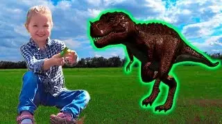 Dinosaurs for Children. Kids Fantasy with Dino. Jurassic World