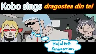 Hololive Fan Shorts || Kobo sings Dragostea din tei || xxhhbbzz Hololive Animation