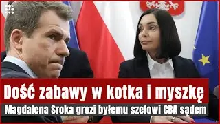Magdalena Sroka grozi byłemu szefowi CBA sądem | Gazeta.pl