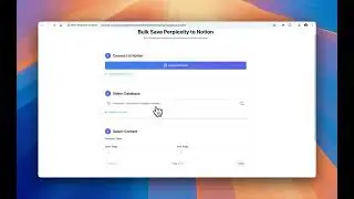 Perplexity 2 Notion - One-Click Chrome Extension to Save AI Conversations to Notion