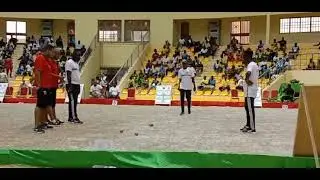 Ahsp coupe d'Afrique de la pétanque 2021 Maroc - Bénin partie 1