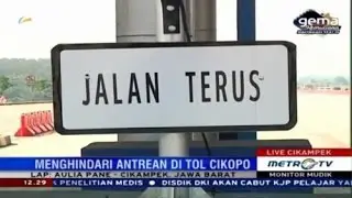 Gerbang TOL CIKOPO Tanpa Transaksi [Mudik 2016]
