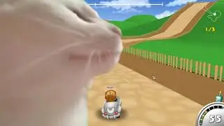 POV: riding down rustic raceway