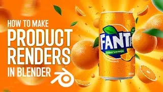 Blender Product Modeling, Texturing, Lighting, Compositing || 