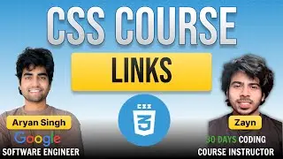 Links || CSS Series in Hindi
