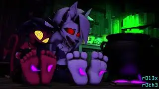 loona and millie getting their feet tickled hypno variant