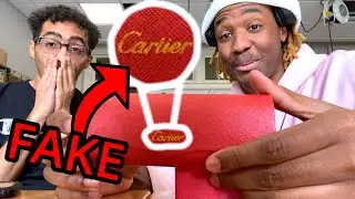 I GOT SCAMED WITH FAKE CARTIER BUFFS.