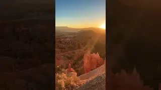 Sunrise at Bryce Canyon #sunrise #shorts #explore #nature #hiking