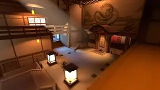 SFM lighting timelapse/very fast tutorial: hanamura scenebuild